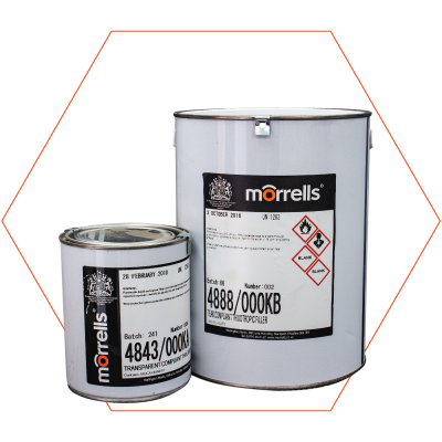 Morrells One-Part Coloured Wood Filler - Master Finish