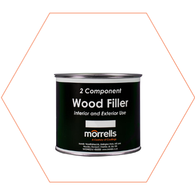 Morrells One-Part Coloured Wood Filler - Master Finish